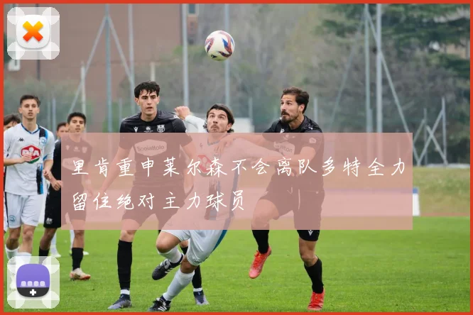 里肯重申莱尔森不会离队多特全力留住绝对主力球员